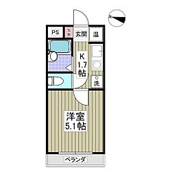 インティメイトハイツ1 4階/407