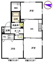 リープスターオルト　Ａ棟 A0101 ｜ 福岡県糟屋郡志免町大字吉原107（賃貸アパート3K・1階・53.28㎡） その2