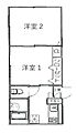 上町マンション1階7.0万円