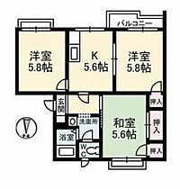 桜ケ丘ハイツ　Ａ棟 A0105 ｜ 鳥取県鳥取市桜谷688（賃貸アパート3K・1階・50.00㎡） その2