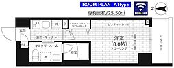 ステージファースト駒沢公園通り 1Kの間取図画像