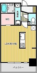 桜木MSK ワンルームの間取図画像