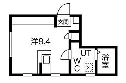 間取図画像 ワンルーム