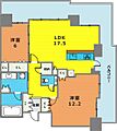 プラウドタワー住吉21階28.0万円