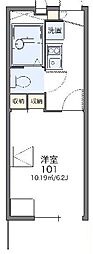 レオパレスクラッセ 1Kの間取図画像