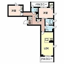 シャーメゾンアサヒIV 0201 ｜ 奈良県橿原市地黄町327-7（賃貸マンション2LDK・2階・56.24㎡） その2