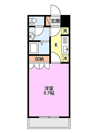 メゾンホリコシ１_間取り_0
