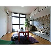 【居間・リビング】設置してある家具は展示用の為、付属しません。