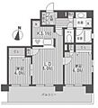 レジディア両国9階25.5万円