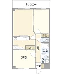 SPRINGCOURT 2LDKの間取図画像