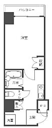 スカイコート新大塚 1Kの間取図画像