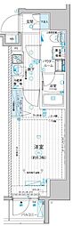 MAINSTAGE入谷4 1Kの間取図画像