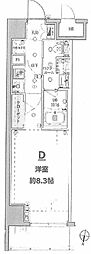SHOKENレジデンス高島平1 1Kの間取図画像