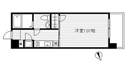 Mark Springs Tower Tokyo No.52 14階1Kの間取り