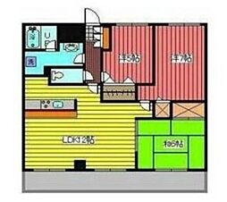 パークスクエア西川口 3LDKの間取図画像