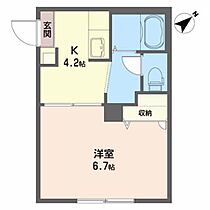 ラ・フォーレ材木町 207 ｜ 岩手県盛岡市材木町3-10（賃貸アパート1K・2階・24.00㎡） その2