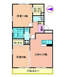 セジュールK・I 2階