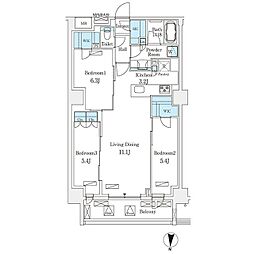 フロンティアレジデンス錦糸公園 2階