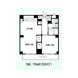 ヴェルデ藤ケ丘 1LDKの間取図画像