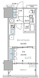 江東区大島4丁目マンション 1DKの間取図画像