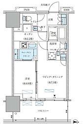 江東区大島4丁目マンション 1LDKの間取図画像