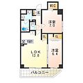 レイワニティプレイス2階14.4万円