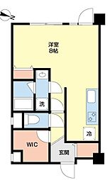 トーア錦糸町マンション ワンルームの間取図画像
