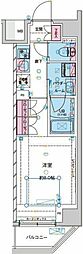 ジェノヴィア北池袋2 1Kの間取図画像
