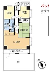 ForestMansion武蔵浦和 3LDKの間取図画像