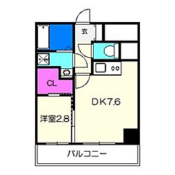 間取図画像 1DK
