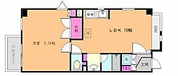 パティオ並木 1LDKの間取図画像
