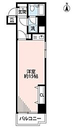 ロイヤルパレス原宿 ワンルームの間取図画像