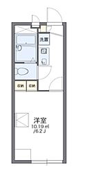 レオパレスカサブランカ 1Kの間取図画像