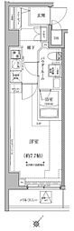パティーナ桜台DUO 1Kの間取図画像