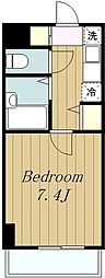 エポック・ASA 1Kの間取図画像