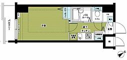 トーシンフェニックス新横濱イクシール 1Kの間取図画像