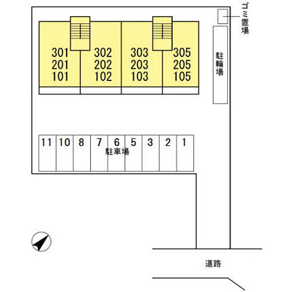 東京都日野市東豊田２丁目(賃貸アパート2LDK・1階・57.55㎡)の写真 その23