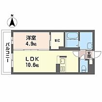 エスメラルダ谷上 0107 ｜ 兵庫県神戸市北区谷上東町10-6（賃貸マンション1LDK・1階・38.25㎡） その2