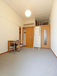 レオパレス花水木二番館 201 2階1Kのリビング/ダイニング