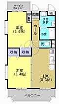 アーバンコート 105 ｜ 栃木県栃木市都賀町合戦場（賃貸マンション2LDK・1階・50.44㎡） その2