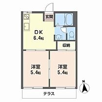 メゾンフラワー 0101 ｜ 兵庫県西宮市甲子園口６丁目5-1（賃貸アパート2DK・1階・35.00㎡） その2