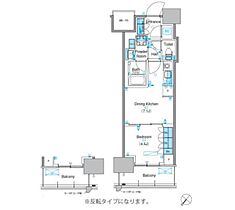 パークアクシス豊洲キャナル 219 ｜ 東京都江東区豊洲６丁目2-11（賃貸マンション1DK・2階・33.30㎡） その2