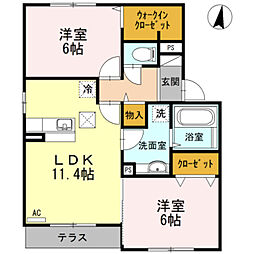 ショコラコート I 1階/102