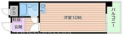 ミストラル川園 ワンルームの間取図画像