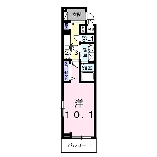 大阪府大阪市平野区加美北７丁目(賃貸アパート1K・1階・32.71㎡)の写真 その2