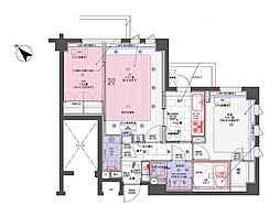 ドゥーエ千石 3階1SLDKの間取り