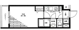 グランド・ガーラ新横浜South 1Kの間取図画像
