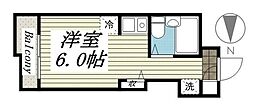 コンフォート長津田 ワンルームの間取図画像