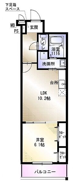 画像2:間取図