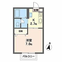 セフィラ・エイ 201 ｜ 宮城県仙台市太白区長町南３丁目14-28（賃貸アパート1K・2階・24.00㎡） その2